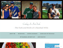 Tablet Screenshot of cookinginredsocks.com